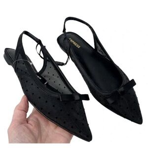 EXPRESS Flats. Brand New. Both Size 8. With Tags. Pink or Black